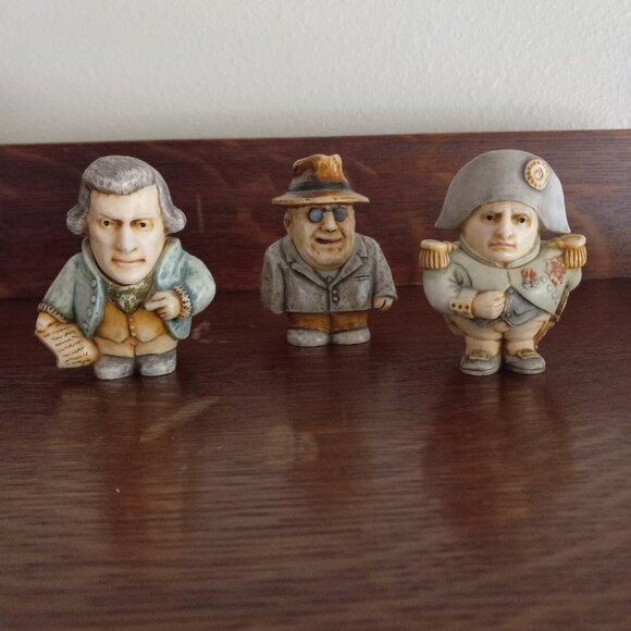 Set Harmony Kingdom Ball Pot Belly Historical Figurines - Picture 6 of 6